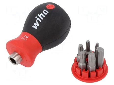 Wiha 33743, 80 g, Plast, Sort/rød