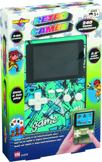 Vini Games Vini - Retro Console, 240 Games (31278)