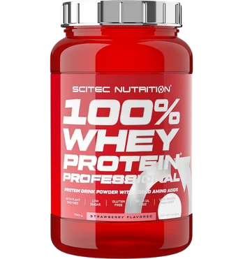 Scitec 100% Whey Protein Professional, Strawberry, 780 g