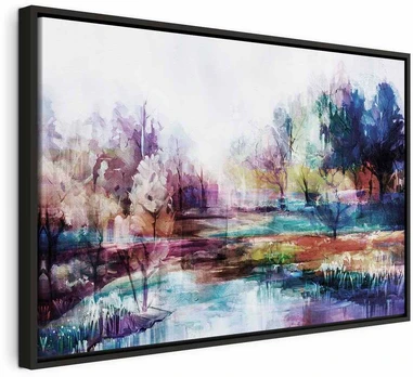 Artgeist Paveikslas - World in Paints (1 Part) Wide