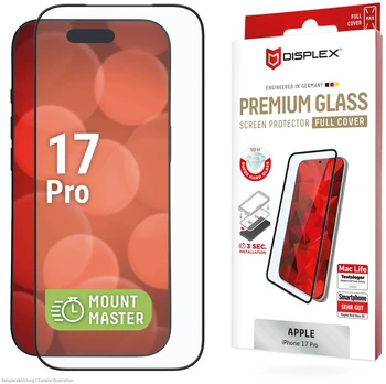 Atminties kortelė Apple iPhone 17 Pro Premium Screen Glass MM By Displex Transparent