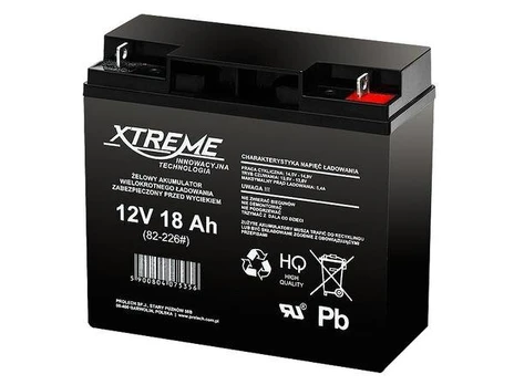Švino akumuliatorius Xtreme AP18/12 18Ah 12V