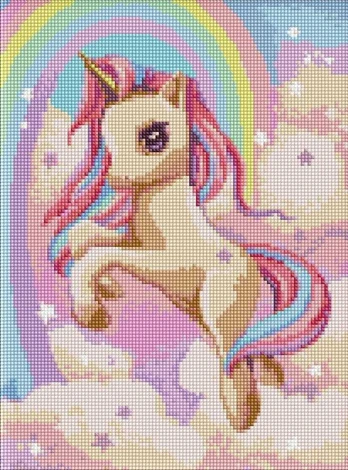 Norimpex Diamond Mosaic - Magic Flight 30x40cm