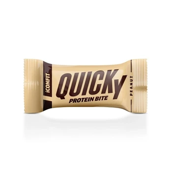 ICONFIT Quicky Protein Peanut Bite Baltymų batonėlis, 35 g