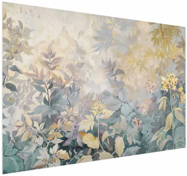 Artgeist Plakatas - Tapestry Pattern in Colorful Flowers