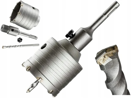 Drl gręžimo karūna betonui sds plus 68mm