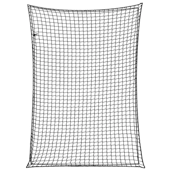 Priekabos tinklas su elastine virve, juodas, 3,5x2,5m, PP