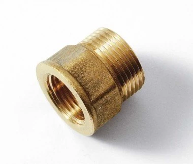 Mova redukcinė 1/2"-3/8", išorė/vidus, žalvarinė