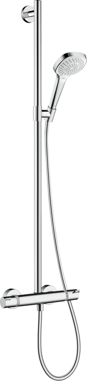 Dušo sistema Hansgrohe Croma SELECT E Multi, balta/chromas 27248400