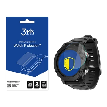Kruger & Matz Activity Juodas - 3mk Watch Protection™ v. FlexibleGlass Lite screen protector