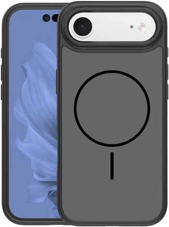 Dėklas Frame Thin Mag case for iPhone 17 Air 6,6' juodas