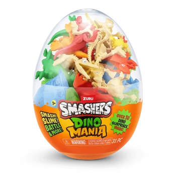 SMASHERS Kiaušinis siurprizas „Dino Mania“