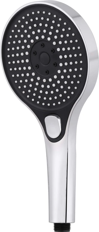 Dušo galvutė Domoletti DX6201YC, juoda/chromo, 13 cm