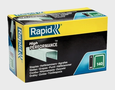 kabės 140/10 5000vnt, žalios, Rapid