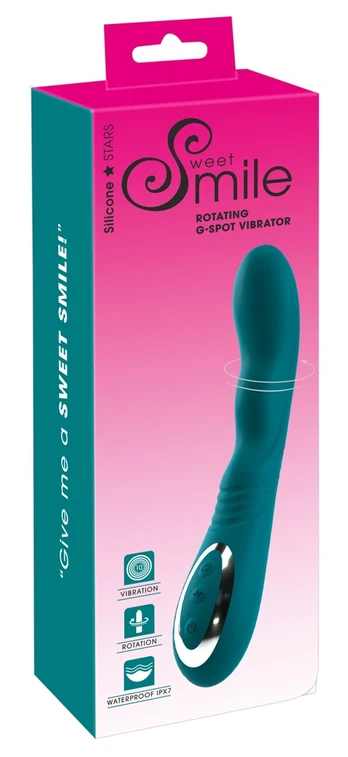 Sweet Smile Rotating Vibrator G taško vibratorius