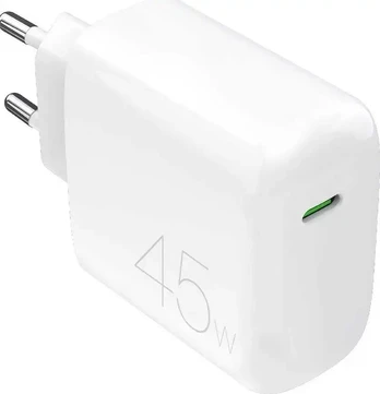 Puro PROLITE 45W USB-C sieninis įkroviklis – baltas