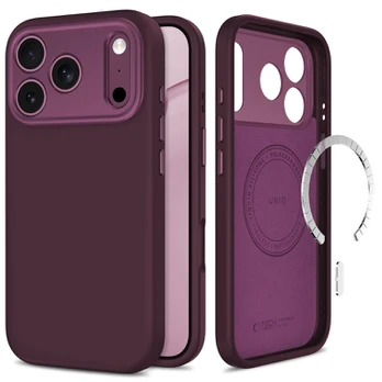 Raudonas dėklas Apple iPhone 17 Pro / 18 Pro telefonui "Tech-Protect Uniq Magsafe CC"