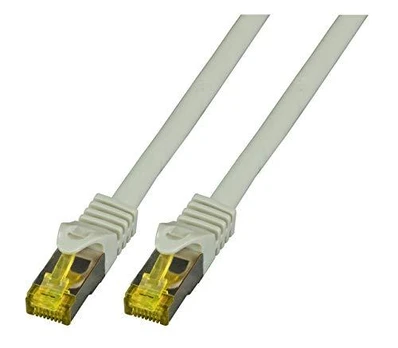 EFB RJ45 Patchkabel S/FTP,Cat.6A,LSZH,Cat.7 Rohk.,2m,grau