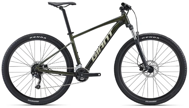 Dviratis kalnų Giant Talon 2, 29 ", M rėmas, žalias