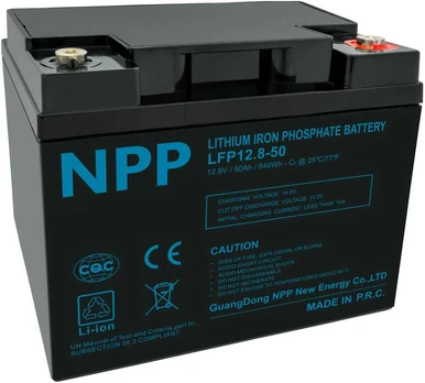 Npp Power Akumuliatorius LFP LiFePO4 12,8V 50Ah T14