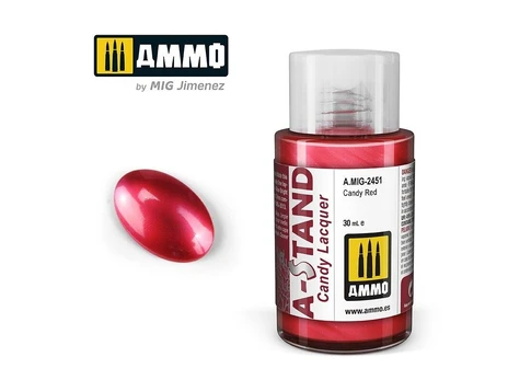 AMMO by MIG Jimenez AMMO MIG - A-Stand dažai Candy Raudona, 30 ml, 2451
