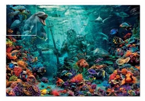 Educa 1000 Coral Reef Poseidon