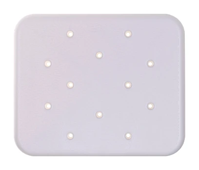 Shower chair with backrest and armrests