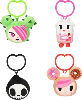 TOKIDOKI prisegamas pliušinis žaislas, 10 cm