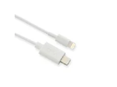 Kabelis USB MicroConnect USB-C – Lightning 1 m Balta (USB3.1CL1)