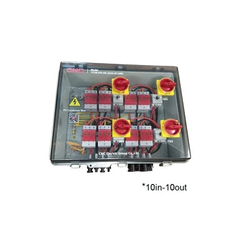 PV atjungimo skydelis, DC 10in-10out, IP66