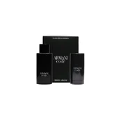 Armani Code for Men Gift set EDT 125 ml and deostick 75 g, 125ml kaina