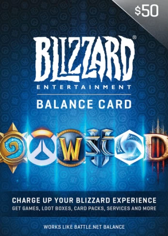 Gift Card 50 USD Battle.net