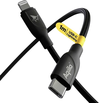 Kabelis USB Joyroom USB-C - Lightning 1 m Juodas (AQCBPBICB1BD850)