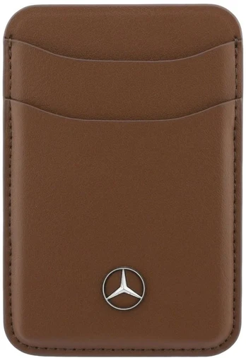 Portfel magnetyczny Mercedes Leather camel