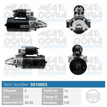 MEAT & DORIA 5010003 Starteris