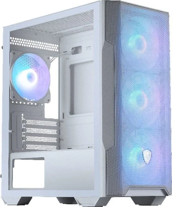 MSI Obudowa MAG FORGE M100R Baltas USB 3.2