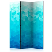 Artgeist Pertvara - Azure pixel [Room Dividers] kaina