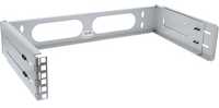 InLine® 19" foldable rack, 2U, 24-40cm depth, pilkas