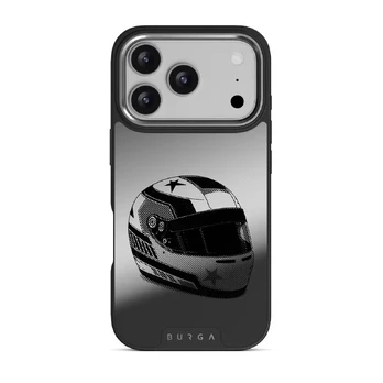 Pit Stop - iPhone 17 Pro Case, Elite Mirror Dark (MagSafe) / Silver