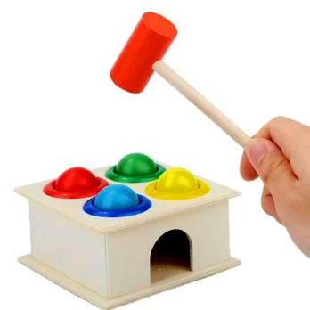 Montessori medinis plaktuko žaidimas