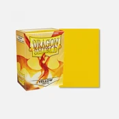 Dragon Shield Standard Sleeves - Matte Yellow (100 Vnt) kaina