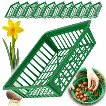 Krepšelio dangtis svogūnėliams sodinti 28cm 10 vnt