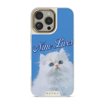 Nine Lives - iPhone 16 Pro Case, Elite Light (MagSafe) / Gold