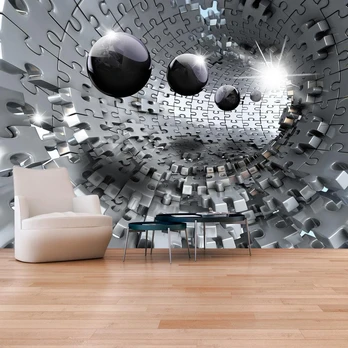 Artgeist Fototapetas - Puzzle - Tunnel