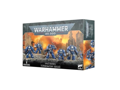 Konstruktorius Space Marines: Terminator Squad Games Workshop, 140 d.