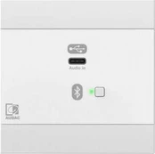Audac AUDAC NWP400/W Sieciowy panel wejściowy audio - USB Type-C Wersja balta