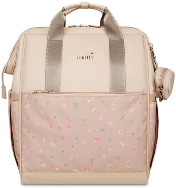 Vuch Women's backpack Eloa Flowers rusvai gelsvas