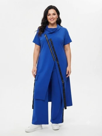 Moteriškas megztas kostiumas, 3XL