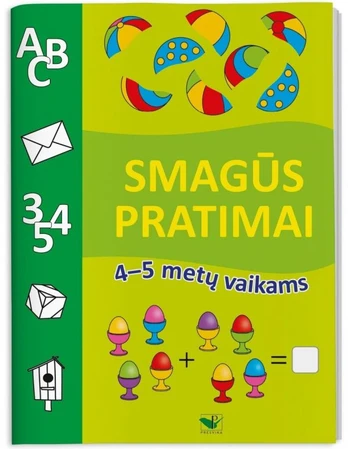 KNYGA Smagūs pratimai 4-5 metų vaikams