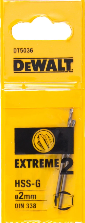 Grąžtas DEWALT grąžtai MET.EXTREME 2,0mm /2vnt..